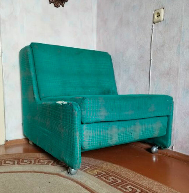 А это что за чудо советского дизайна?