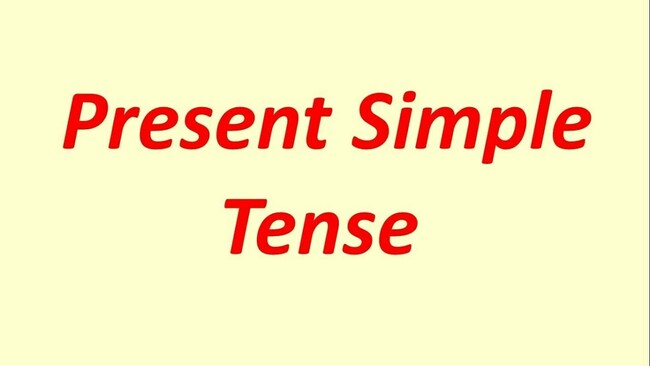 Present Simple. Простое настоящее время.