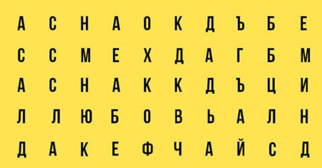 Выберите слово и узнайте, кто вы есть на самом деле и что о вас думают окружающие?