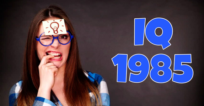 IQ-тест из 1985 года заставит вас попотеть (если только вы не мегамозг)