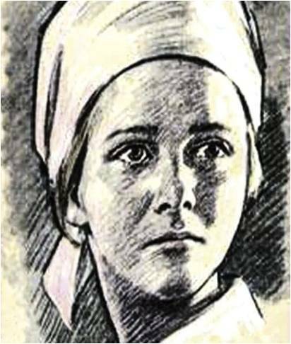 В 9 лет она стала партизанкой. Фашисты поймали и пытали девочку-обливали ледяной водой на морозе, бросали на раскаленные угли, выжгли на спине звезду, но она выжила, но была парализована и потеряла зрение. Кто она?