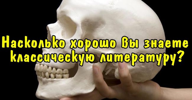 Насколько хорошо вы знаете классическую литературу?