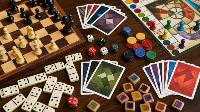 Какая из этих игр относится к карточным?