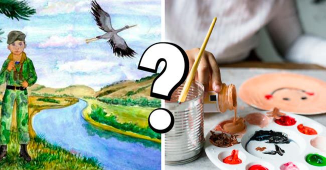 А вам под силу отличить детский рисунок от произведения высокого искусства?