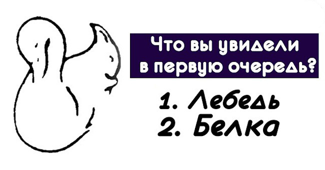 То, что вы увидели в первую очередь расскажет, каково Ваше внутреннее состояние на данный момент