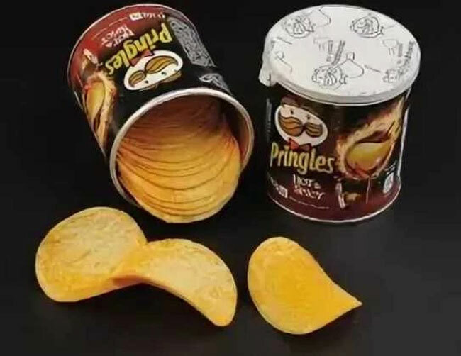 Форма чипсов Pringles получила название «гиперболический параболоид».