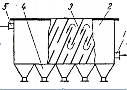 Отстойник периодического действия чертеж