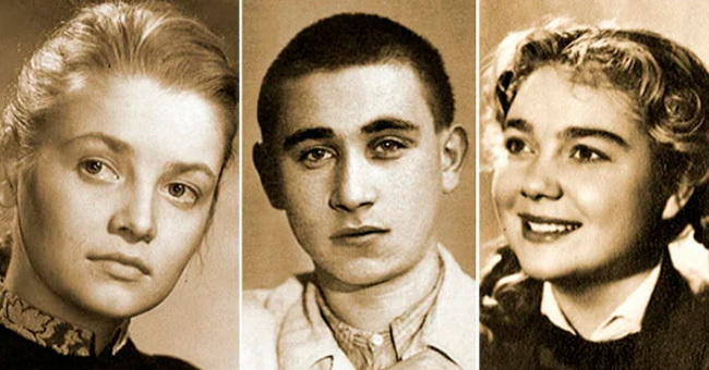 8 советских актеров на открытках в молодости. Сумеете узнать их?