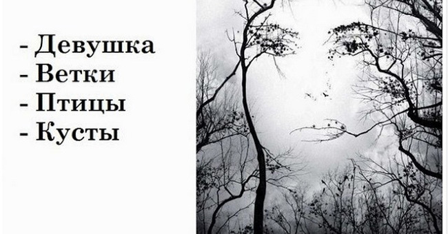 Выберите то, что первым вы увидели на картинке и узнаете, что это означает