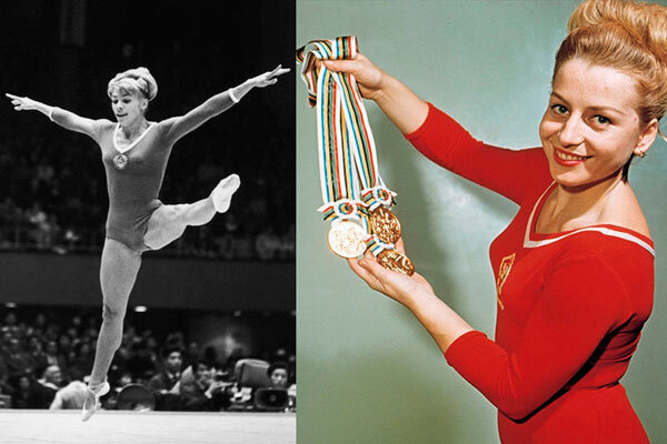 Советская гимнастка, девятикратная олимпийская чемпионка