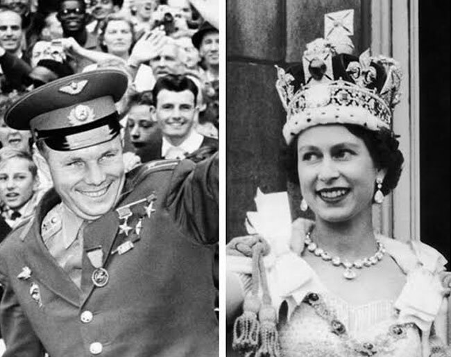 Что по легенде повторила английская королева вслед за Юрием Гагариным?