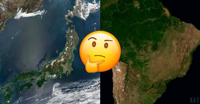 Сможете ли вы узнать страну по ее снимку со спутника?