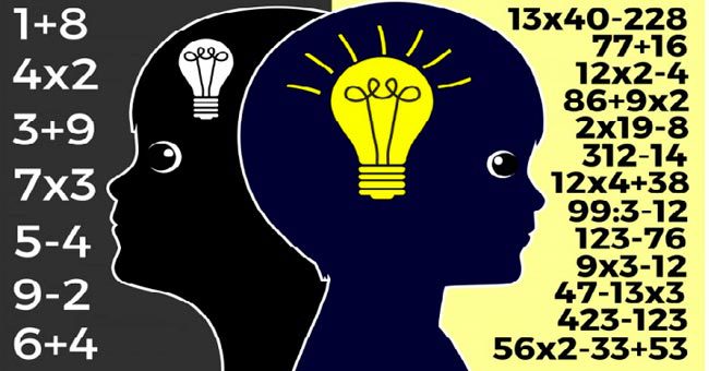 У вас определенно была твердая "5" по математике, если сумеете пройти данный тест без ошибок