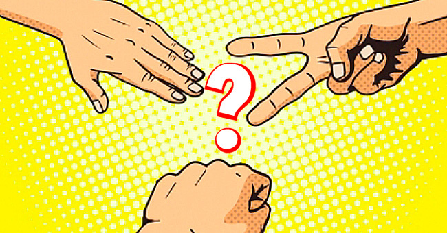 Кто вы: камень, ножницы или бумага?