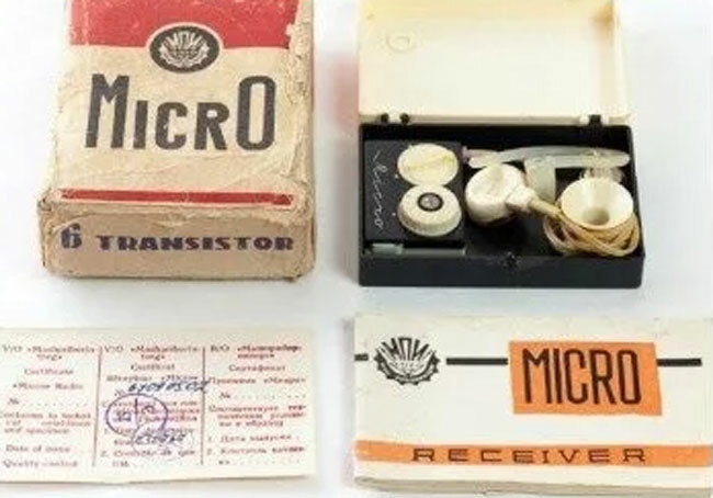 «Микро». Завод «Ангстрем», Зеленоград, 1966, был популярен не только в СССР — он экспортировался во многие страны под наименованиями Micro и Astrad Orion.