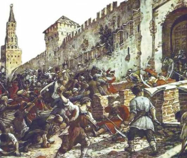 Какой бунт вспыхнул в 1648-м году?
