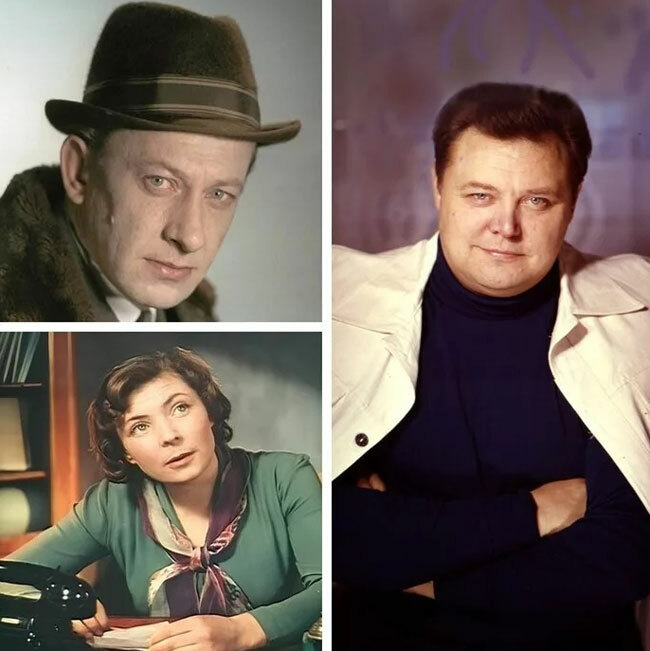 Вячеслав Невинный, Евгений Евстигнеев, Ольга Аросева