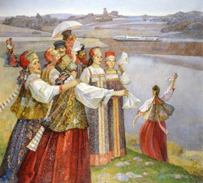 Как заканчивается фраза из русской народной песни: «Мне не дорог твой подарок, дорога…»?