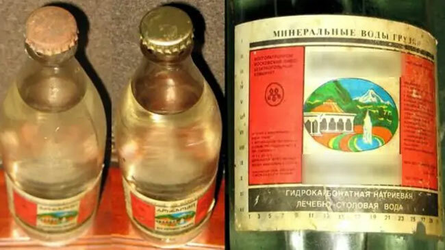 Какая из этих минеральных вод происходит из ущелья в Грузии?