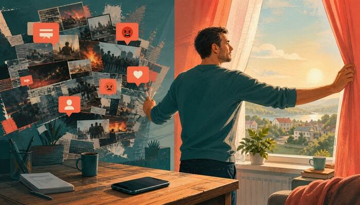 Что делать, если новостной поток усиливает тревогу?