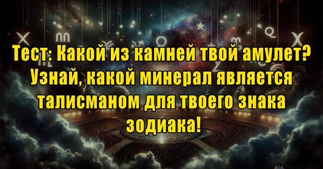 Какой из камней твой амулет? Узнай, какой минерал является талисманом для твоего знака зодиака!