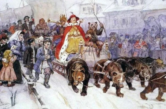 Реформатор Пётр I ввёл праздник...