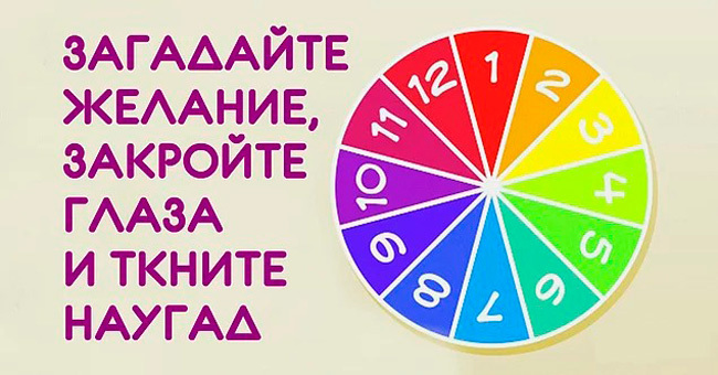 Колесо Фортуны расскажет, сбудется ли ваше желание