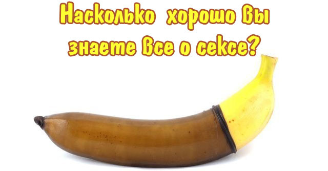 Насколько хорошо вы знаете все о сексе?